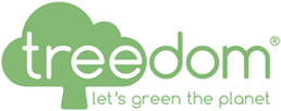 Logo Treedom: let's green the planet